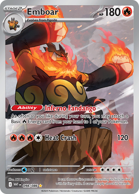 Emboar – White Flare