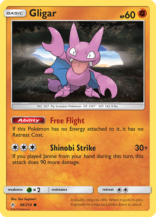 Gligar – Unbroken Bonds