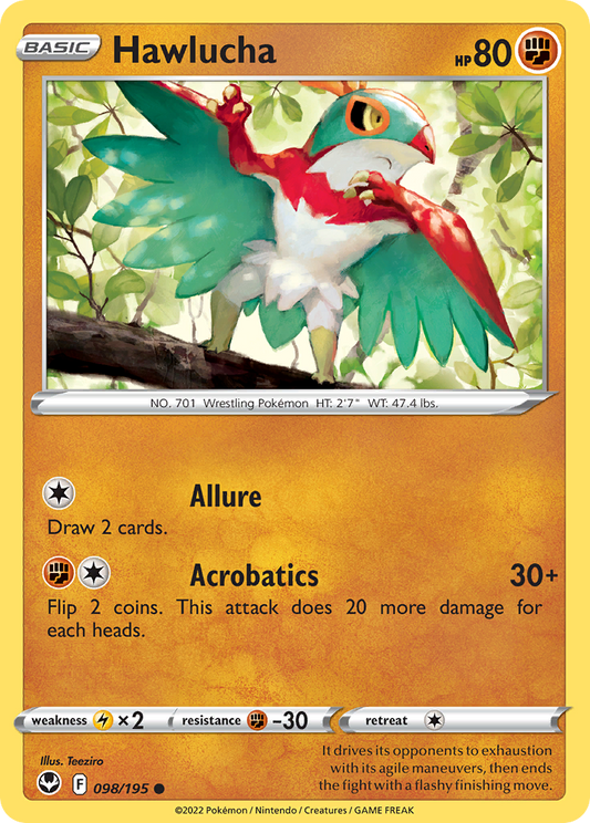 Hawlucha – Silver Tempest