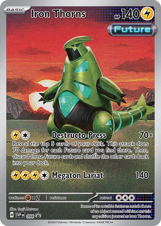 Iron Thorns – Scarlet & Violet Black Star Promos