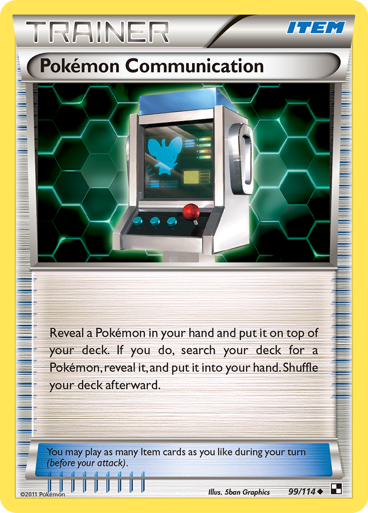 Pokémon Communication – Black & White