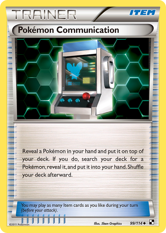 Pokémon Communication – Black & White