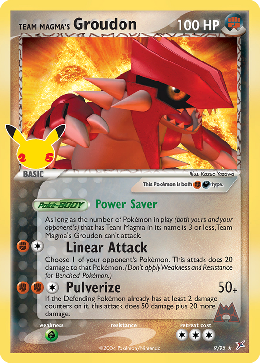 Team Magma's Groudon – Celebrations: Classic Collection