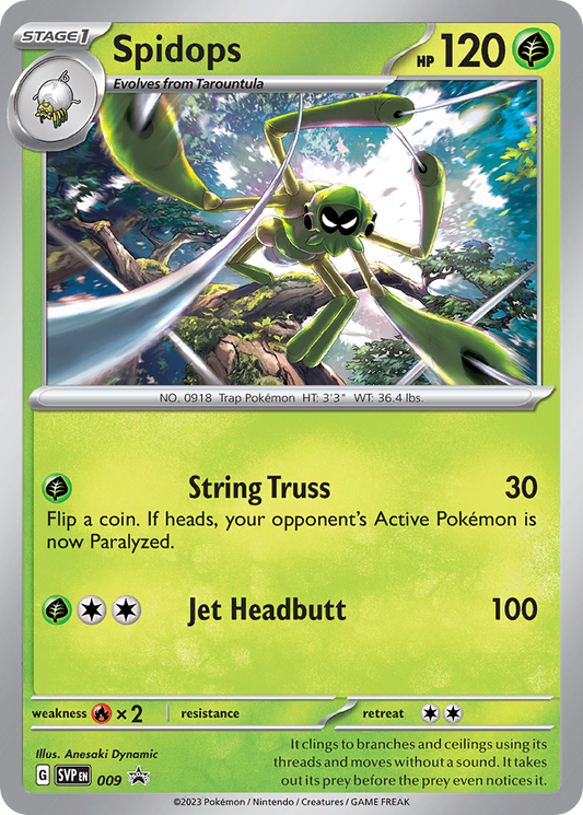 Spidops – Scarlet & Violet Black Star Promos