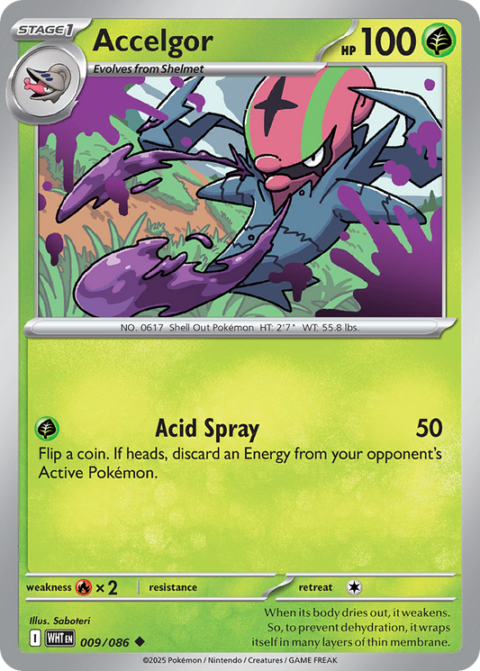 Accelgor – White Flare