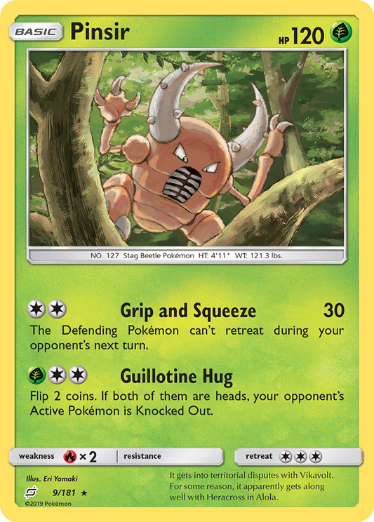 Pinsir – Team Up