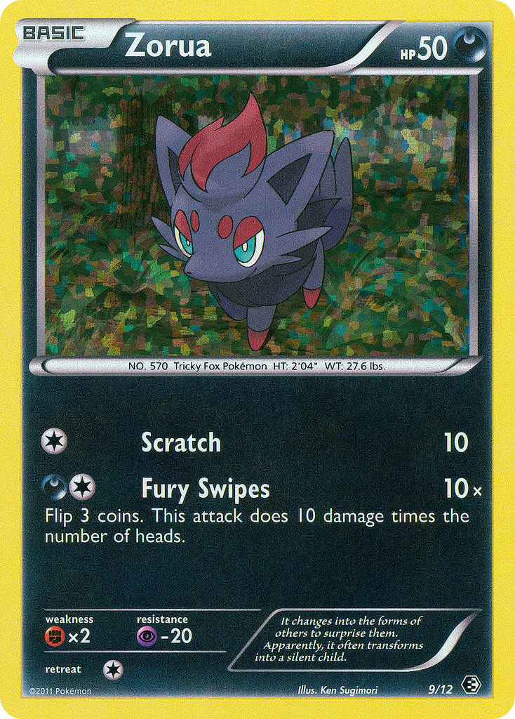 Zorua – McDonald's Collection 2011