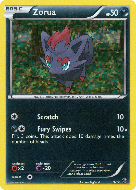 Zorua – McDonald's Collection 2011