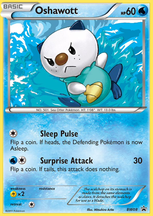 Oshawott – Black & White Promos