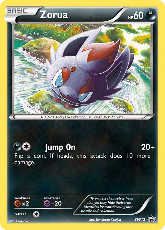 Zorua – Black & White Promos