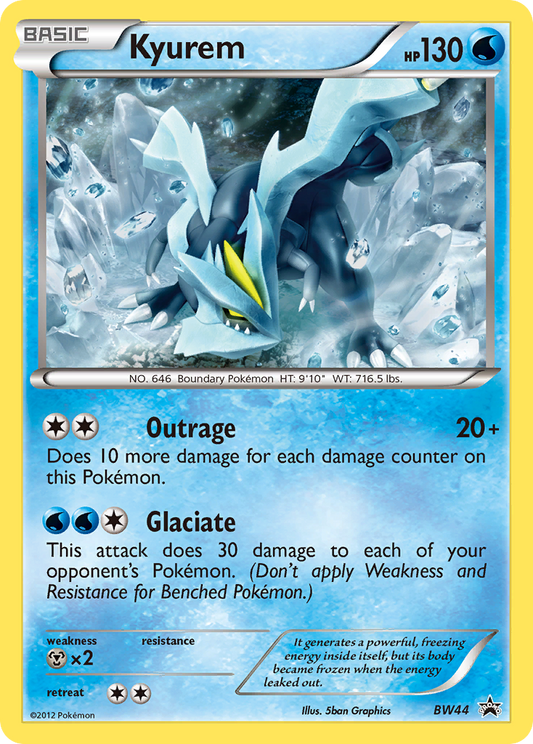Kyurem – Black & White Promos