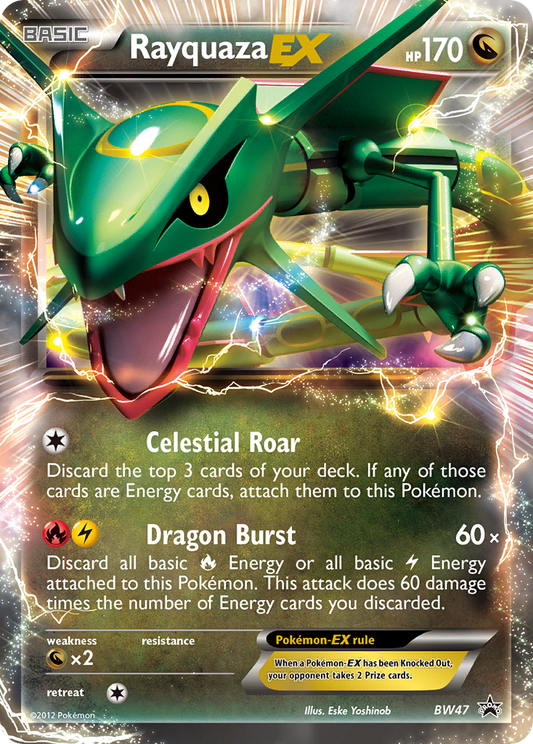 Rayquaza-EX – Black & White Promos