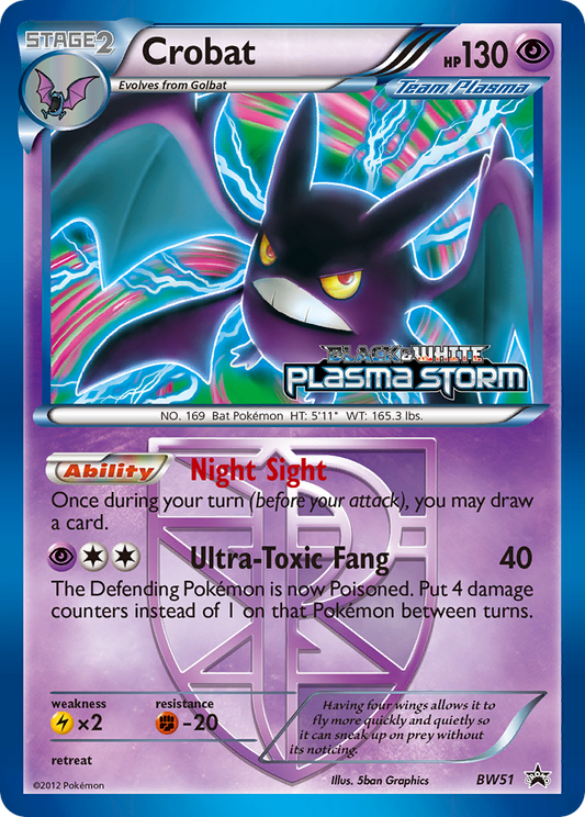 Crobat – Black & White Promos