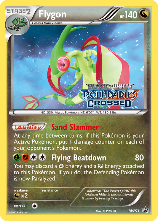 Flygon – Black & White Promos
