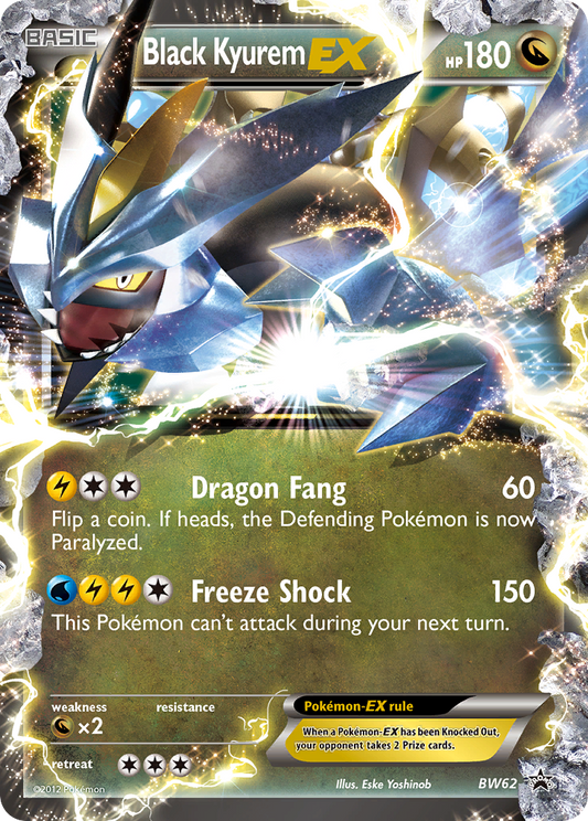 Black Kyurem-EX – Black & White Promos