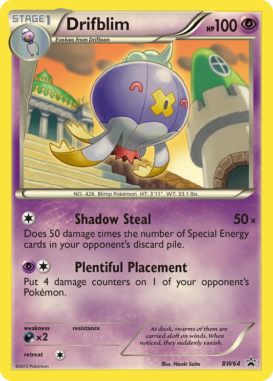 Drifblim – Black & White Promos