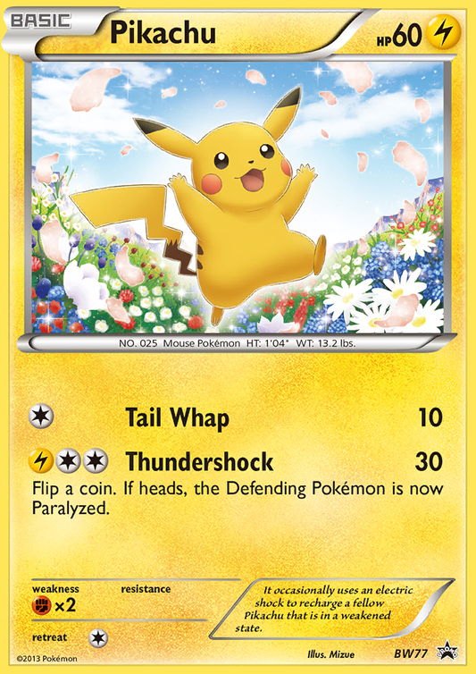 Pikachu – Black & White Promos