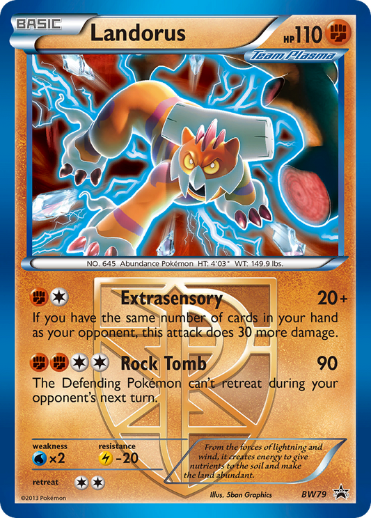 Landorus – Black & White Promos