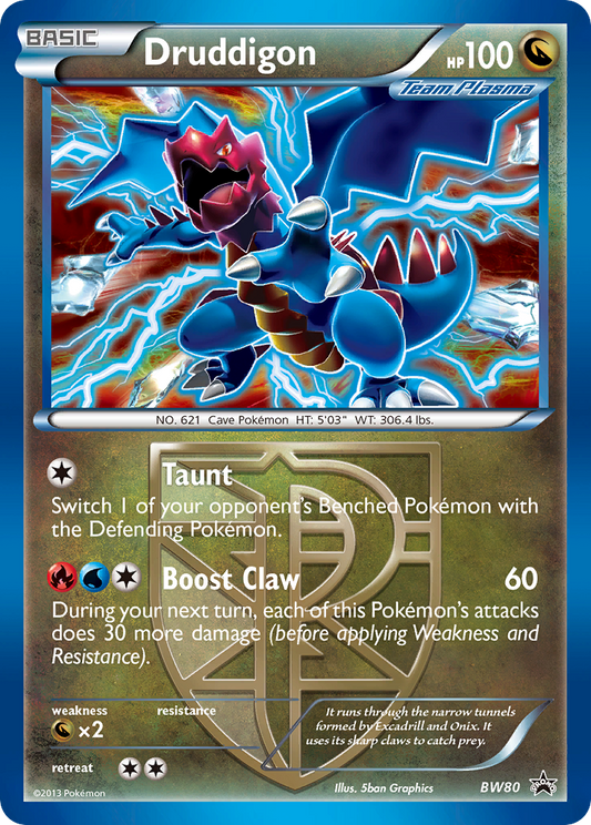 Druddigon – Black & White Promos
