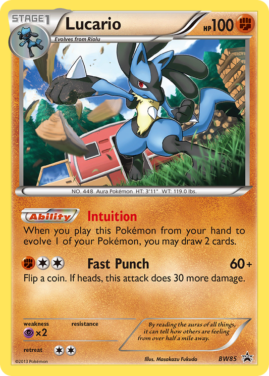 Lucario – Black & White Promos