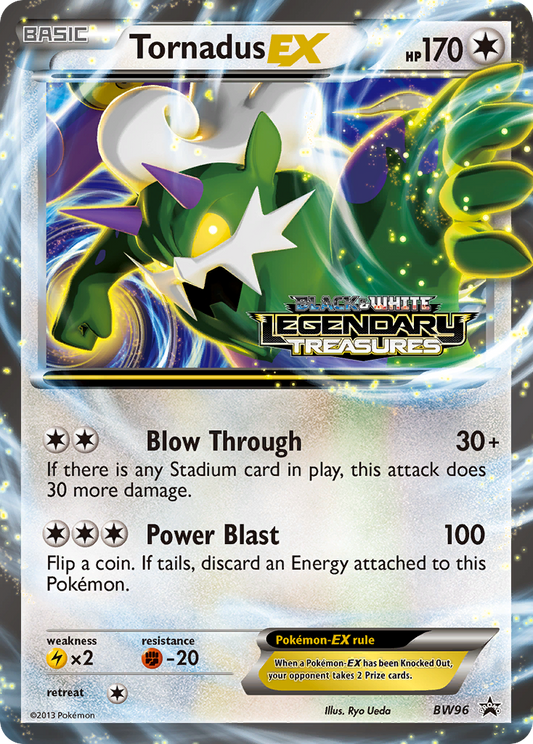 Tornadus-EX – Black & White Promos