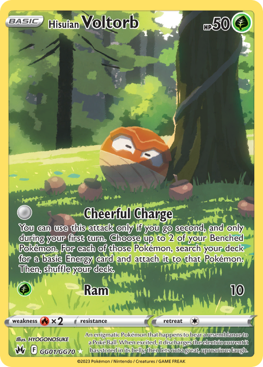 Hisuian Voltorb – Crown Zenith Galarian Gallery
