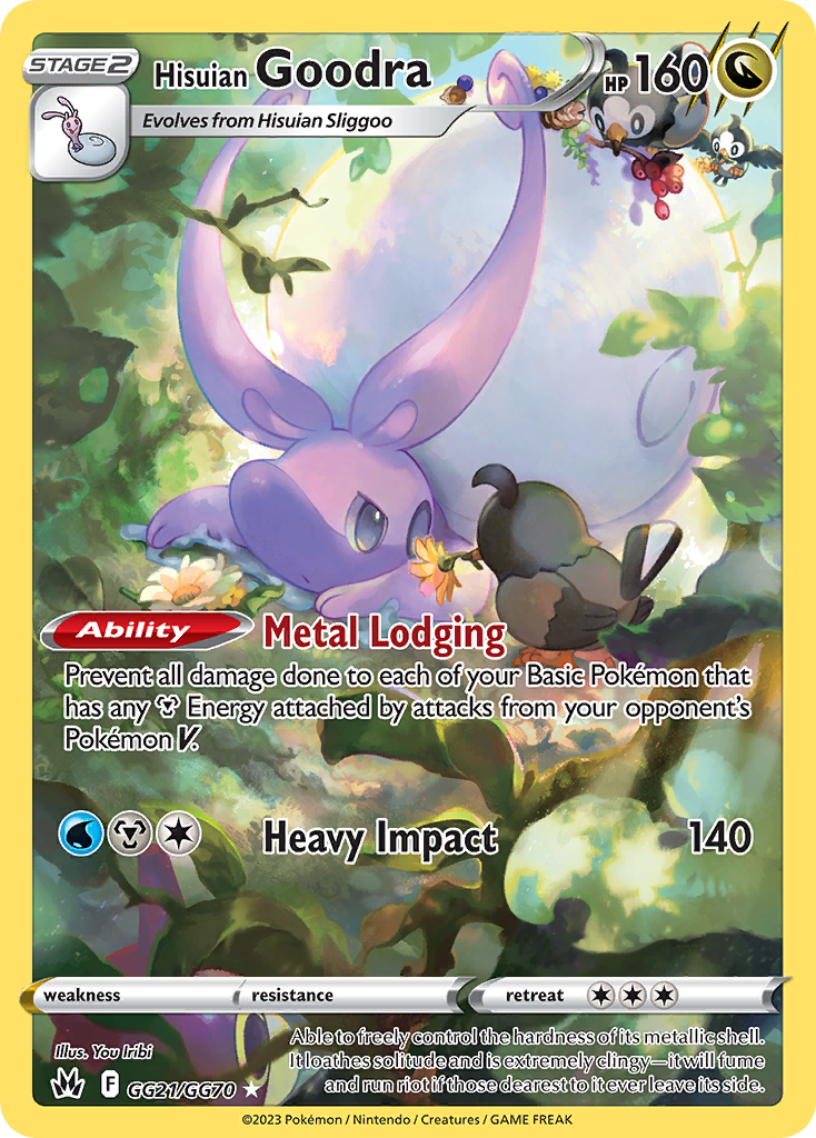 Hisuian Goodra – Crown Zenith Galarian Gallery