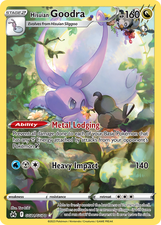 Hisuian Goodra – Crown Zenith Galarian Gallery