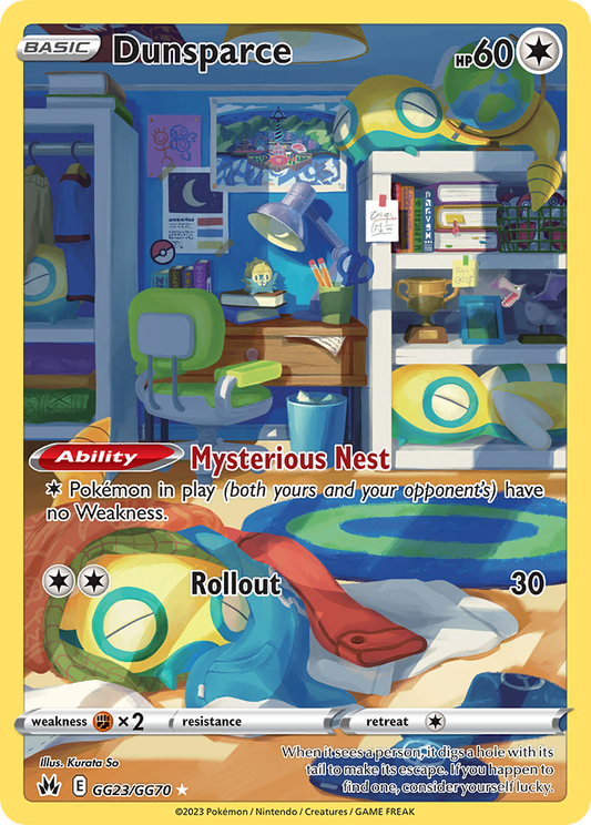 Dunsparce – Crown Zenith Galarian Gallery