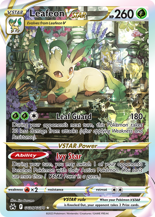 Leafeon VSTAR – Crown Zenith Galarian Gallery