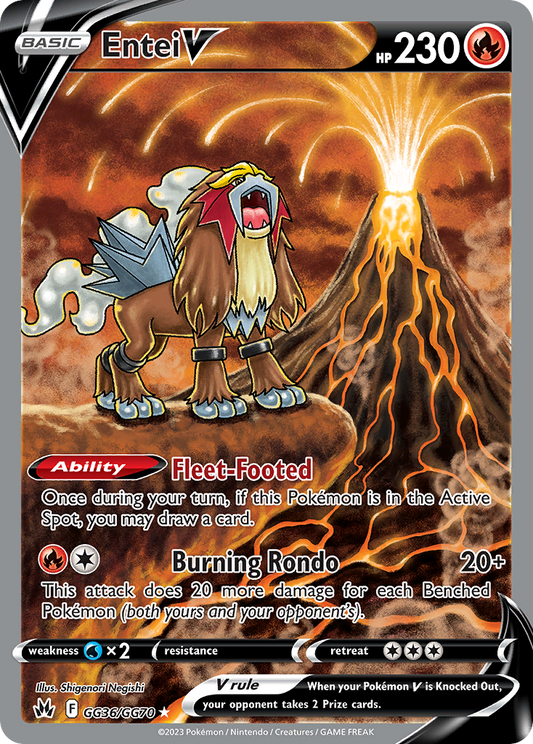 Entei V – Crown Zenith Galarian Gallery