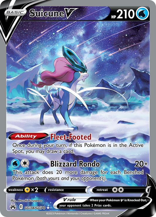 Suicune V – Crown Zenith Galarian Gallery