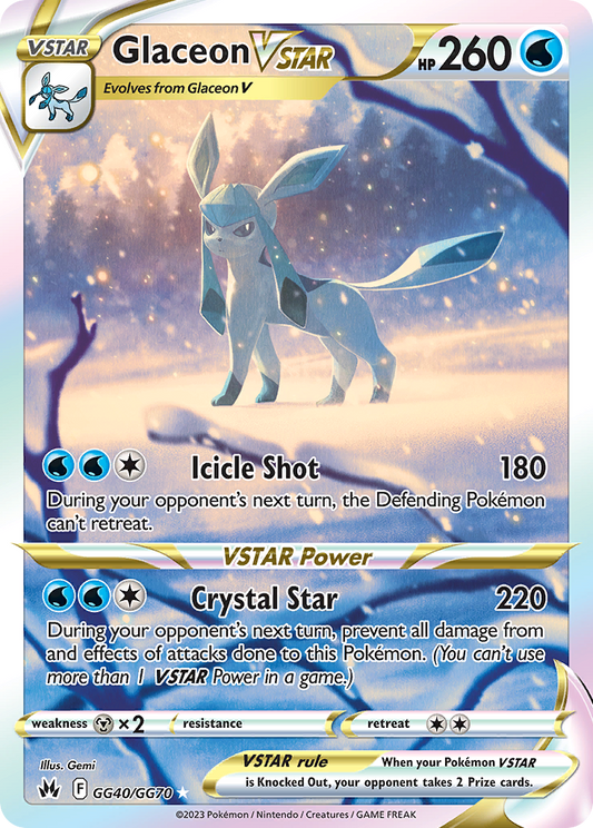 Glaceon VSTAR – Crown Zenith Galarian Gallery