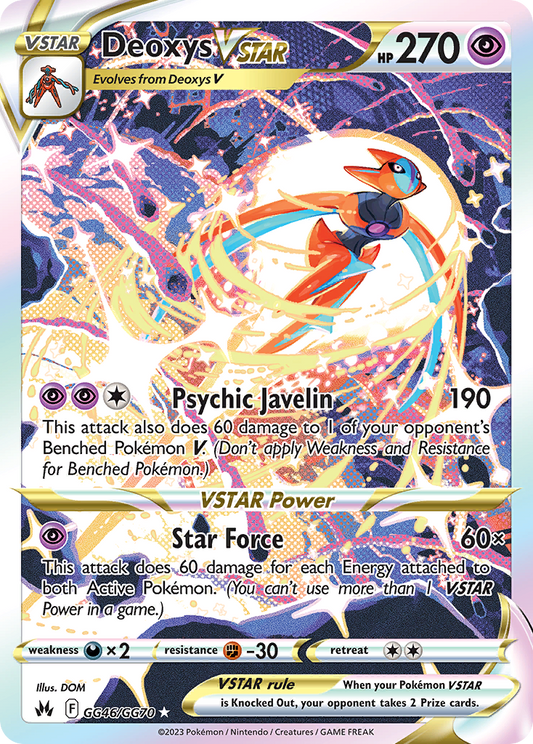 Deoxys VSTAR – Crown Zenith Galarian Gallery