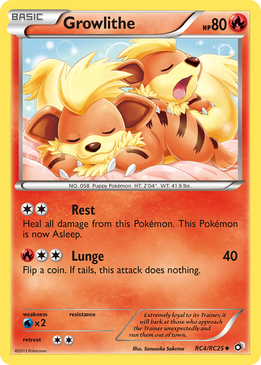 Growlithe – Legendary Treasures