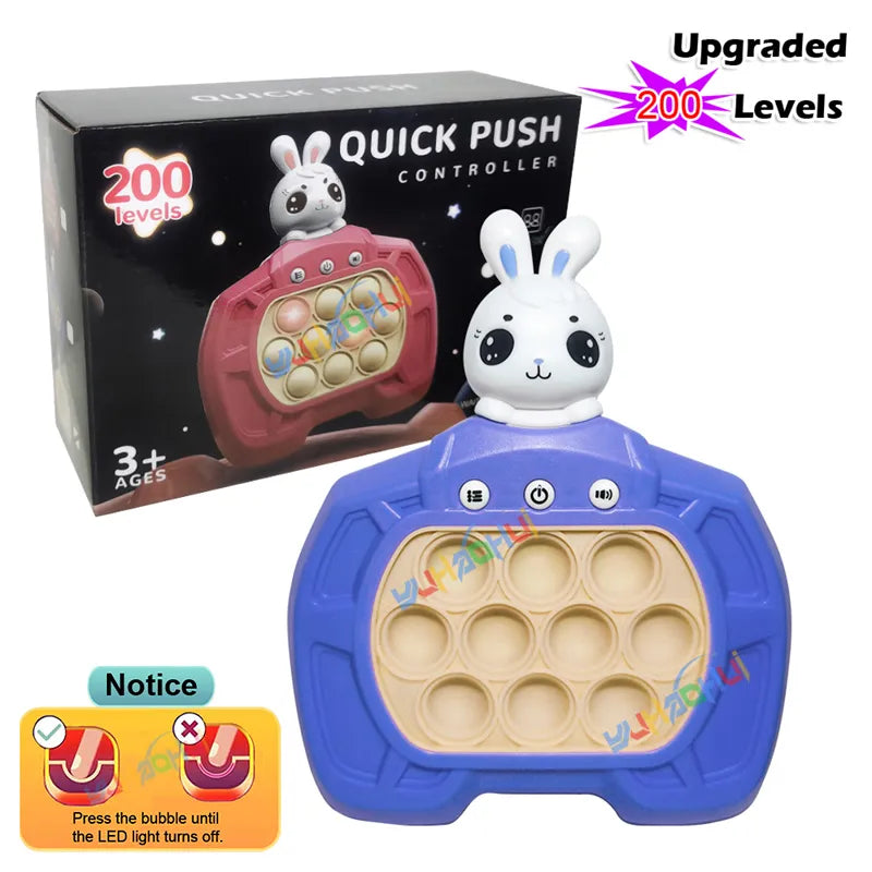Pop Push Game Light-up Fidget Toy
