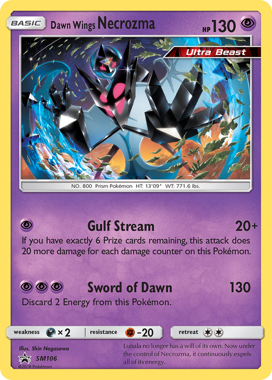 Dawn Wings Necrozma – SM Black Star Promos