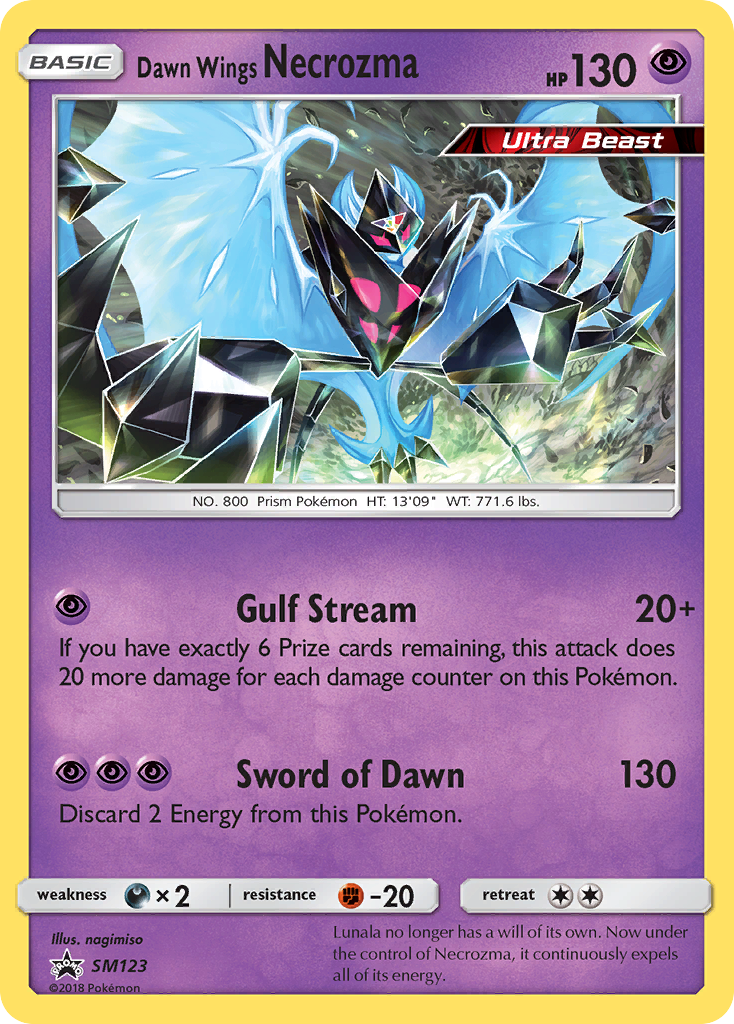 Dawn Wings Necrozma – SM Black Star Promos