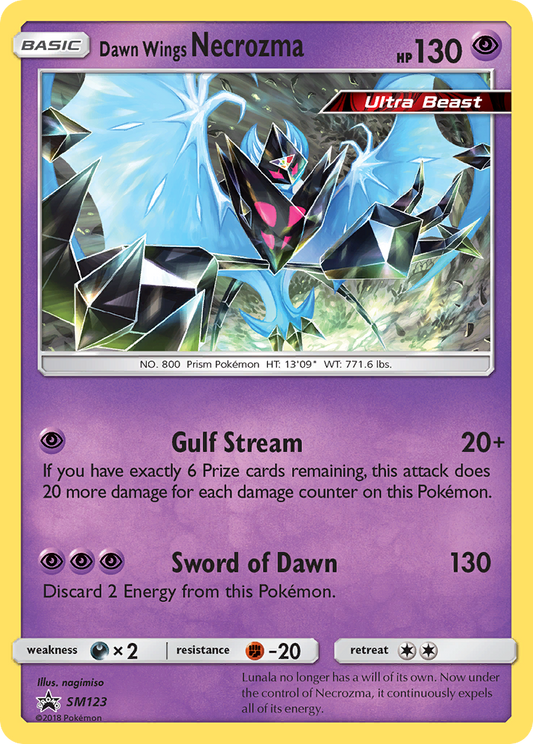 Dawn Wings Necrozma – SM Black Star Promos
