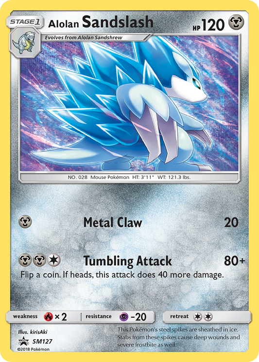 Alolan Sandslash – SM Black Star Promos