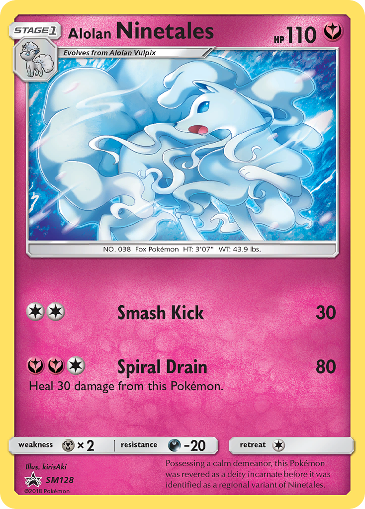 Alolan Ninetales – SM Black Star Promos