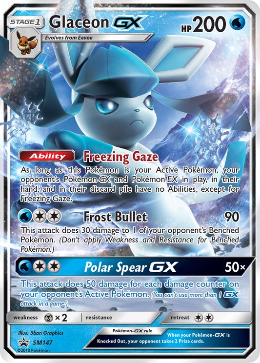 Glaceon-GX – SM Black Star Promos