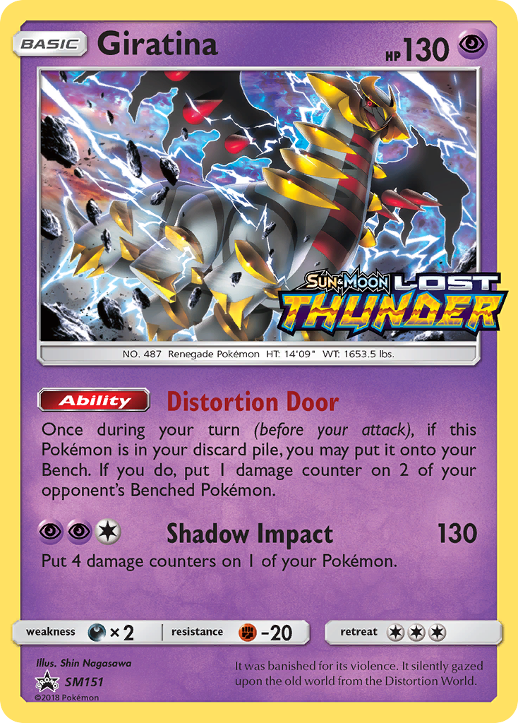 Giratina – SM Black Star Promos