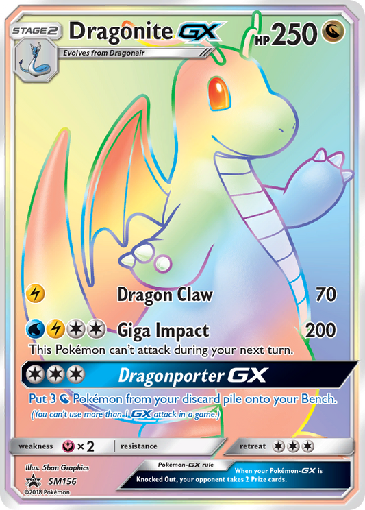Dragonite-GX – SM Black Star Promos