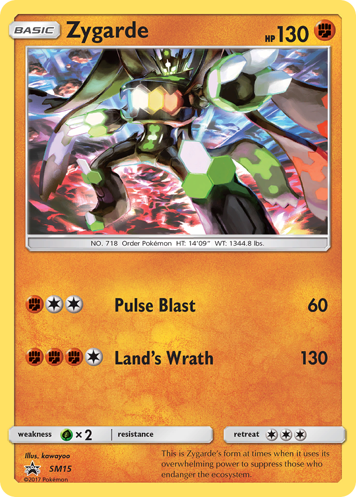 Zygarde – SM Black Star Promos