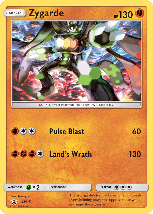 Zygarde – SM Black Star Promos