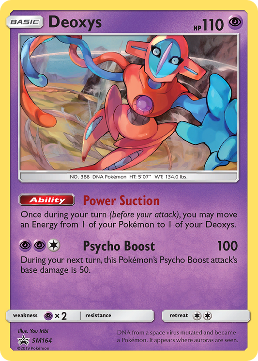 Deoxys – SM Black Star Promos