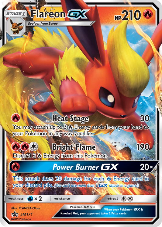 Flareon-GX – SM Black Star Promos