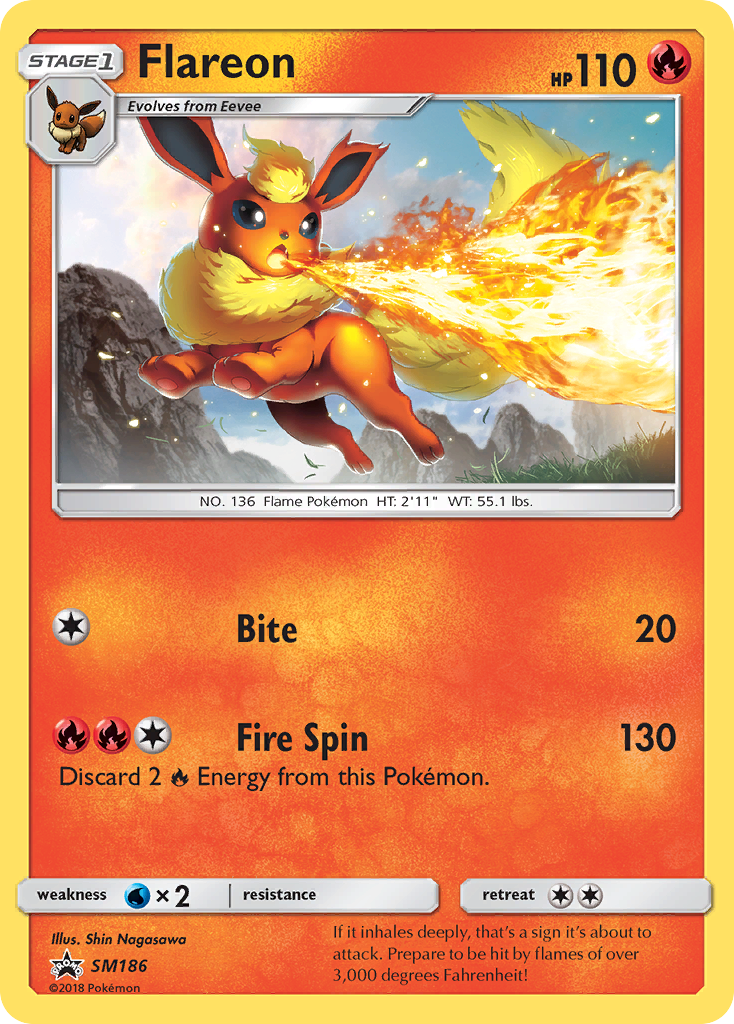 Flareon – SM Black Star Promos