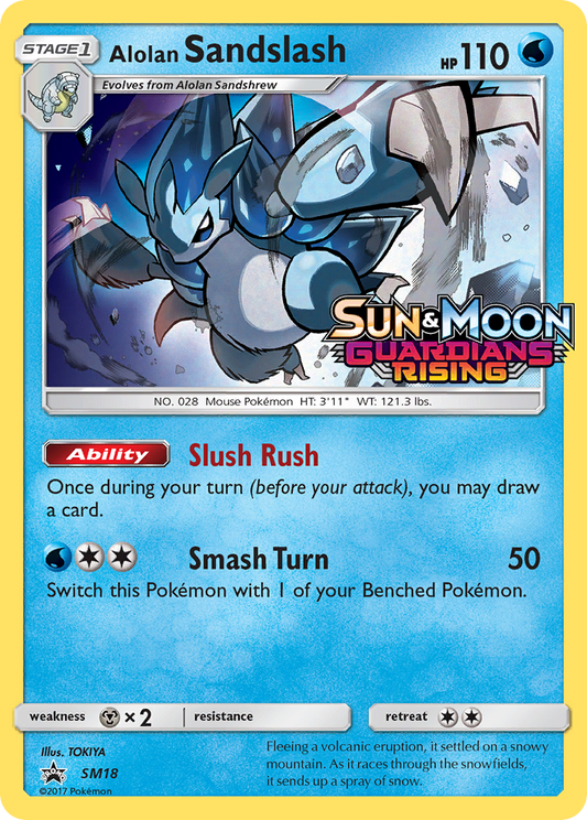 Alolan Sandslash – SM Black Star Promos